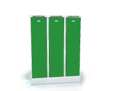 Cloakroom locker reduced height ALDUR 1 1620 x 1200 x 500